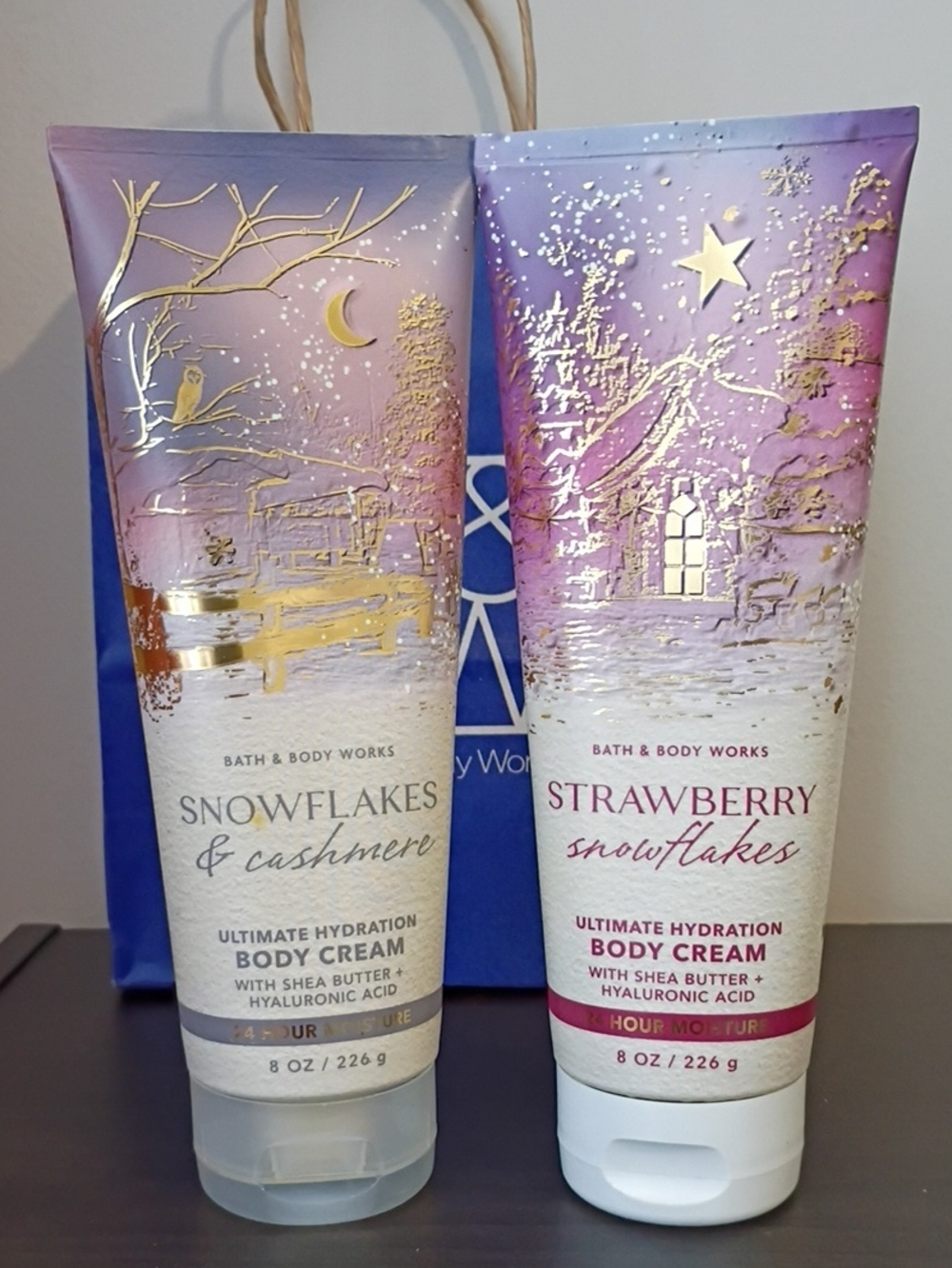 Bath & Body Works Snowflakes & Cashmere Ultimate Hydration Body Cream and